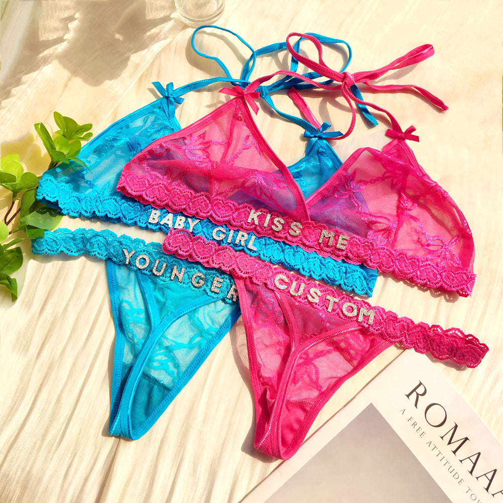 Personalized Strass Set (+ Free Strass Garter Belt)