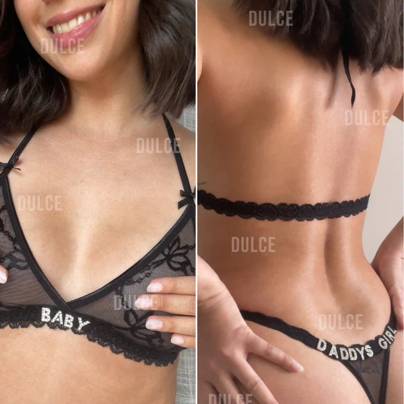 Personalized Strass Set (+ Free Strass Garter Belt)