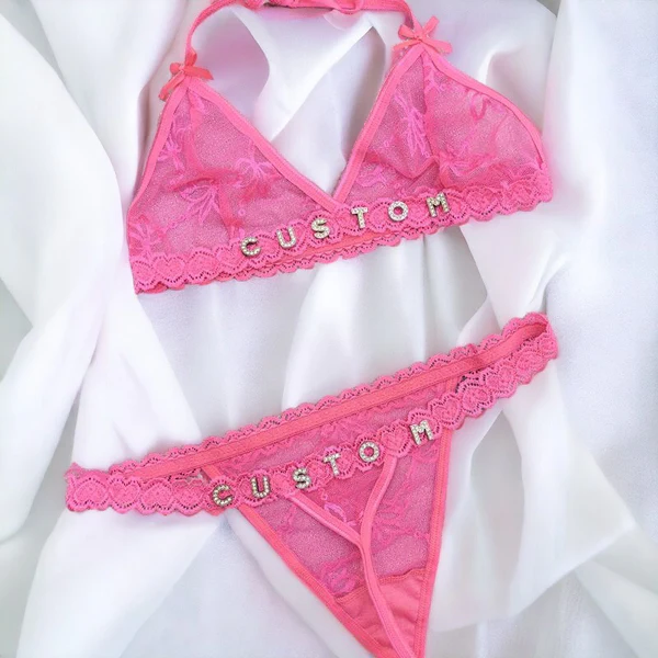 Personalized Strass Set (+ Free Strass Garter Belt)