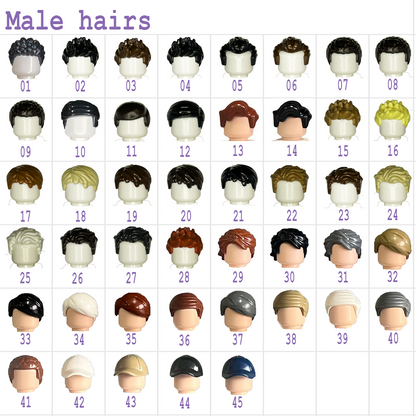 Custom Couple Mini Brick Figures Gift Set