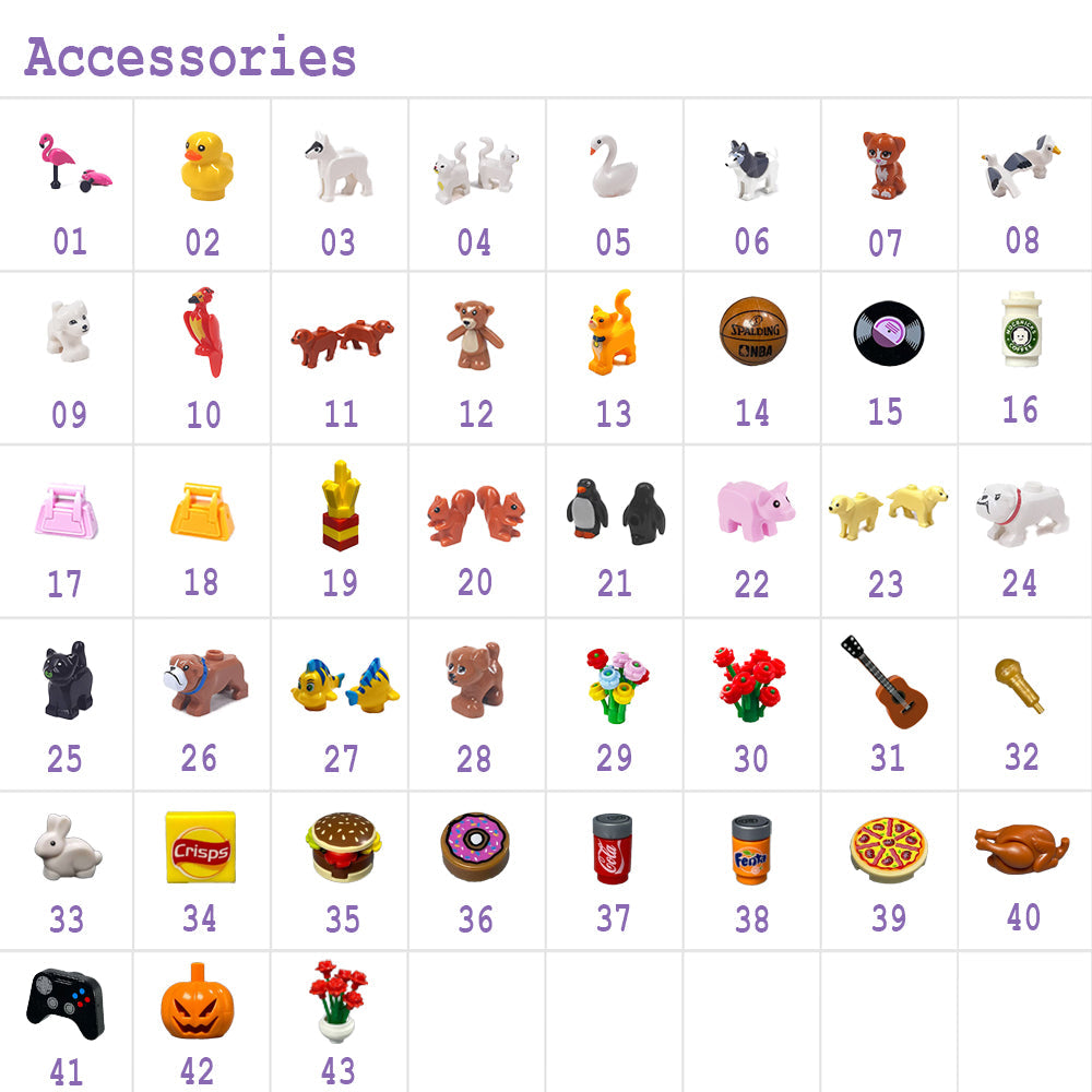 Custom Couple Mini Brick Figures Gift Set