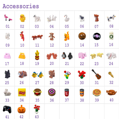 Custom Couple Mini Brick Figures Gift Set